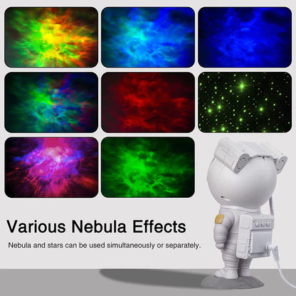 Astronaut Projector Galaxy Starry Sky Night Light Ocean Star LED Lamp Remote